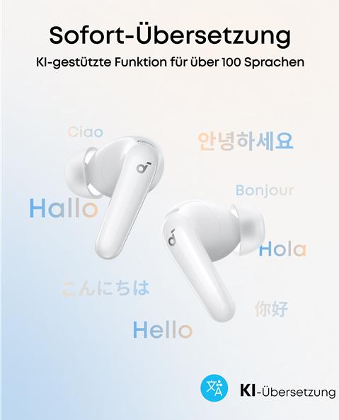 Produktbild Anker Soundcore P31i white (ANC, 50 h, Kabellos)