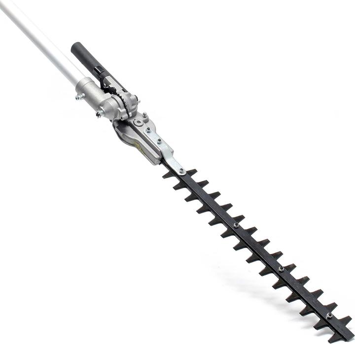 Produktbild Wiltec 5in1 Benzin Multitool 1,76PS Rasentrimmer Heckenschere Hochentaster Sense Garten (Metallschneideblatt)