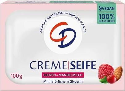 Produktbild CD Beeren- & Mandelmilchcremeseife 100g (Flüssigseife)