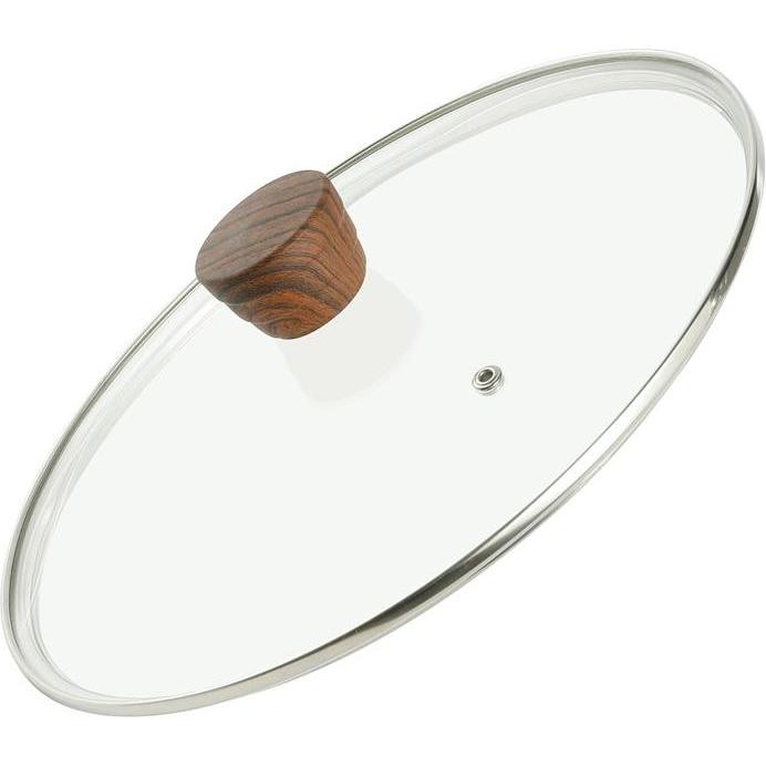 Promis Glasdeckel 24 cm, Zubehör Kochgeschirr, Weiss