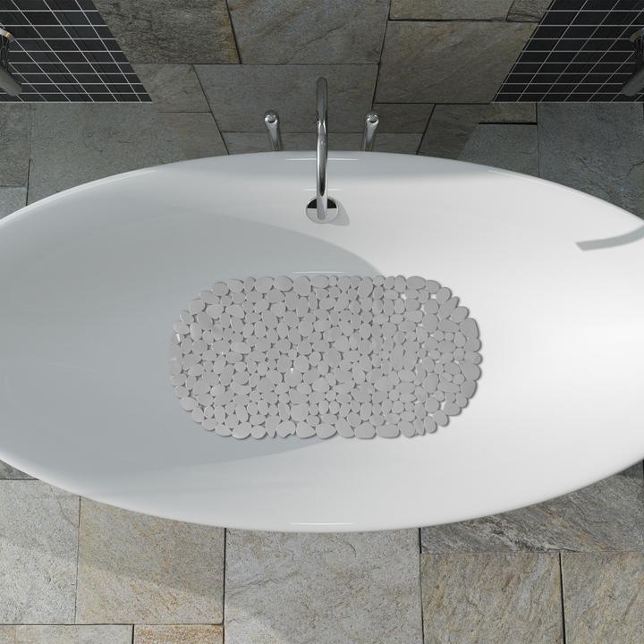 Image du produit Relaxdays Tapis pour baignoire, antidérapant (36 x 68 x 0,5 cm)