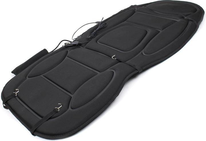 Produktbild Wiltec Massageauflage Auto Wärmefunktion 5 Motoren Massagematte Betrieb mit 12V (Gartenmaschinen Aufsatz)