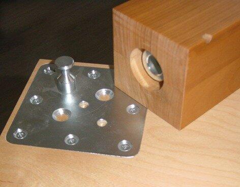 Image du produit Meyer Fixations pour pieds de table FIXISSIMO