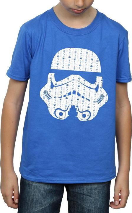 Produktbild Star Wars Christmas Stormtrooper Helmet TShirt Jungen (140, 146)