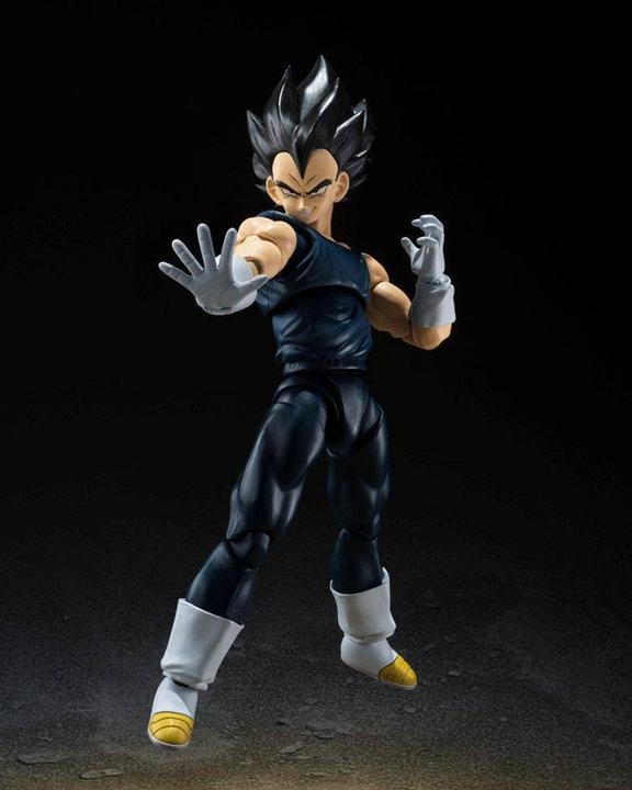 Actual product image Bandai Dragon Ball Super: Super Hero S.H. Figuarts Vegeta