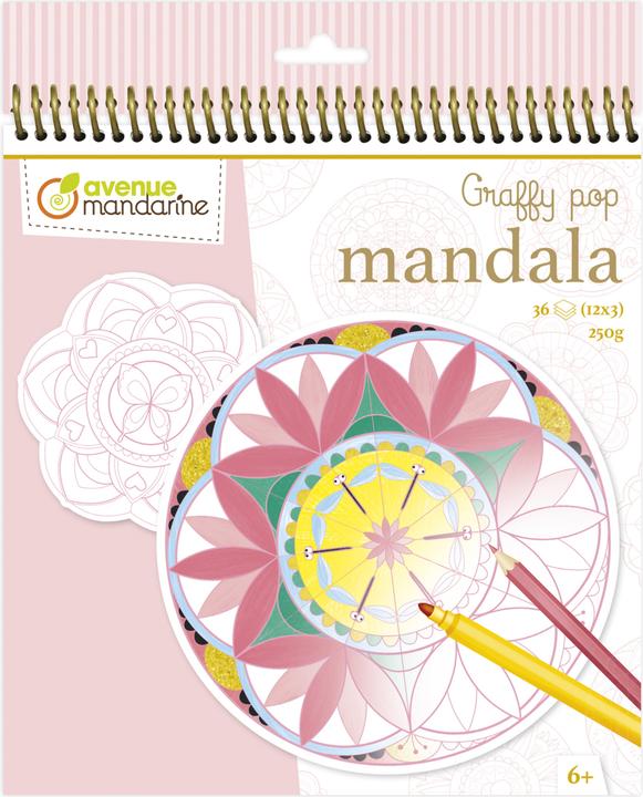 Avenue Mandarine Graffy Pop Mandala