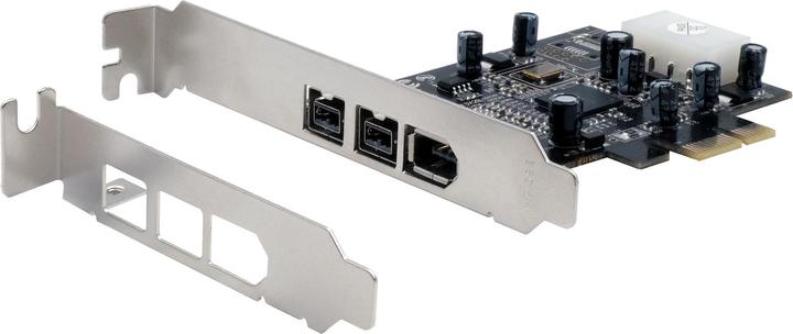 Exsys GmbH Carte PCI-Express FireWire 1394b/a à 3 ports (TI)