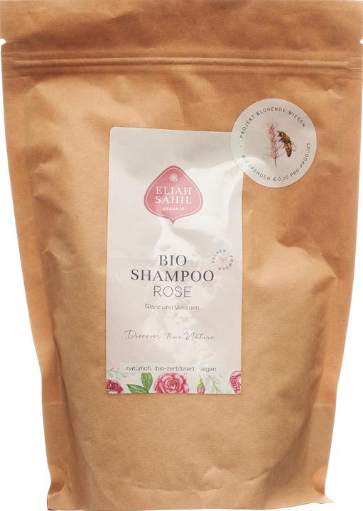Actual product image Eliah Sahil Shampoo ROSE - Shine & Volume (Liquid shampoo)