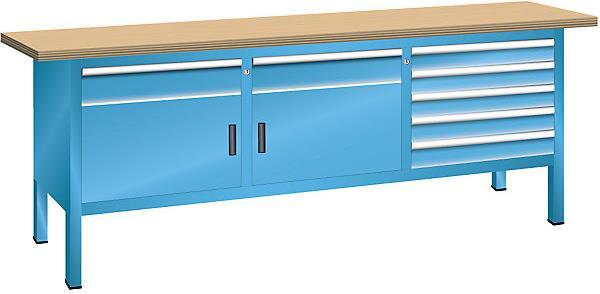 Produktbild Lista Kompaktwerkbank, Höhe 840 mm (200 cm, 70 cm)