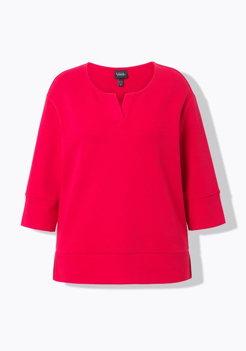 Produktbild Ulla Popken Punto-Sweatshirt, Rundhals, 3/4-Arm (60)