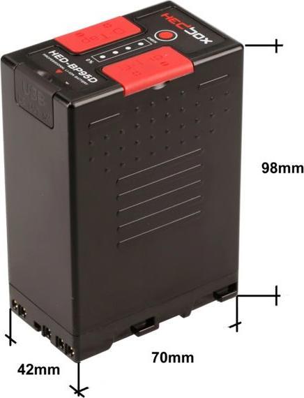 Produktbild Hedbox HED-BP95D (Kamera Akku)
