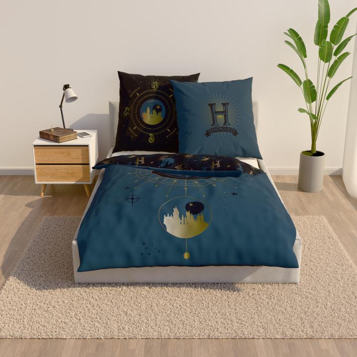 Image du produit Herding Harry Potter parure de lit Poudlard 135 x 200 cm / 80 x 80 cm (80 x 80 cm)