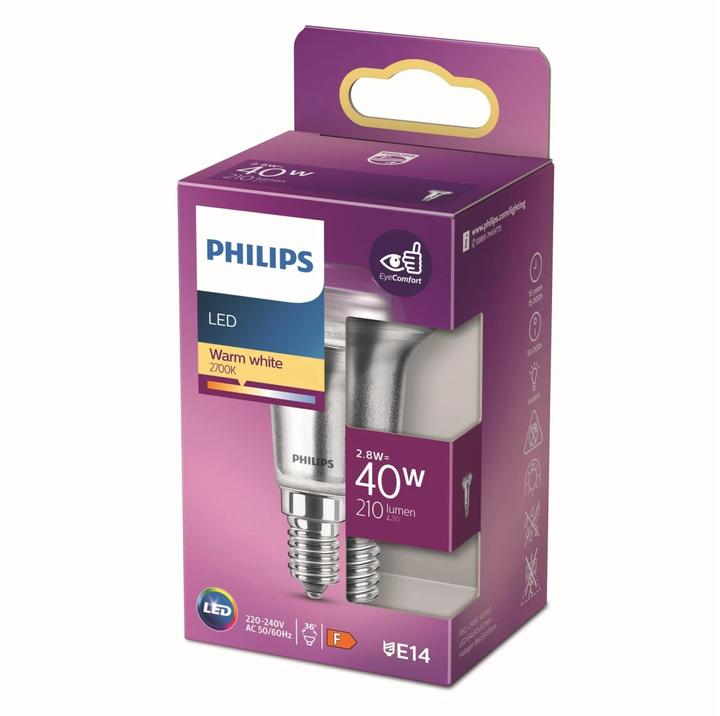 Productafbeelding Philips Reflector (E14, 2.80 W, 210 lm, 1 x, F)