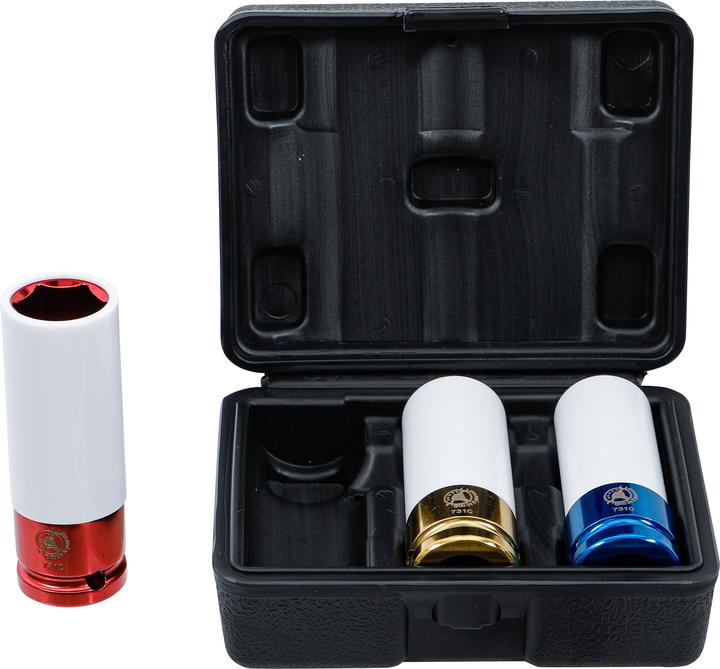 Produktbild BGS Kraft-Schoneinsatz-Satz (17 mm, 19 mm, 21 mm)