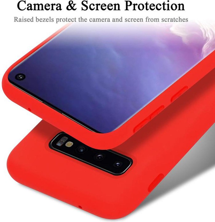 Produktbild Cadorabo TPU Liquid Silicone Case Cover (Samsung Galaxy S10)