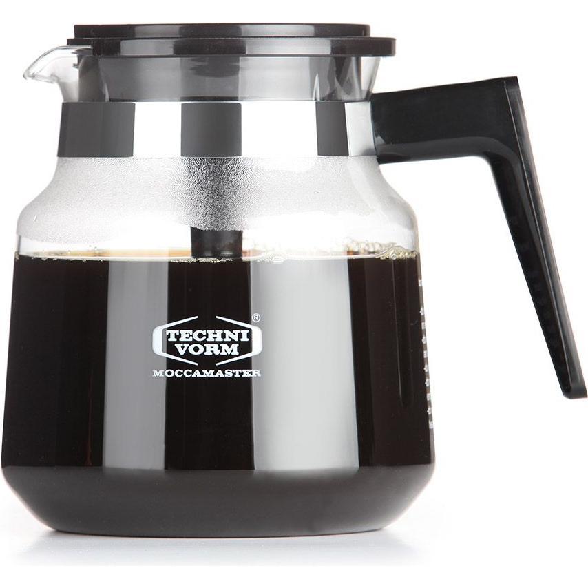 Thumbnail - Moccamaster GLASKANDE SORT 125L TIL MANUEL - H - HB - K - KB - KBC - HOMELINE, Zubehör Kaffeemaschinen, Schwarz