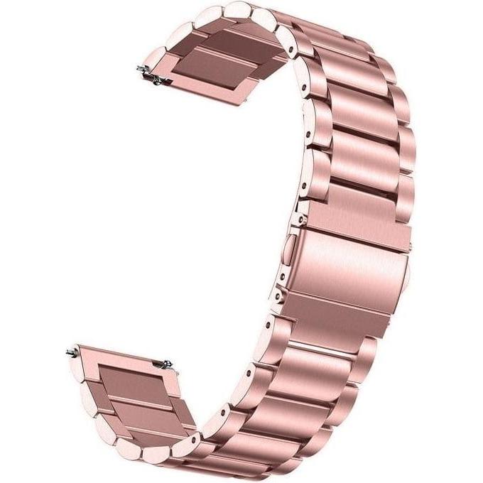 Thumbnail - Strap-it Stahlarmband (22 mm, Edelstahl), Uhrenarmband, Rosa