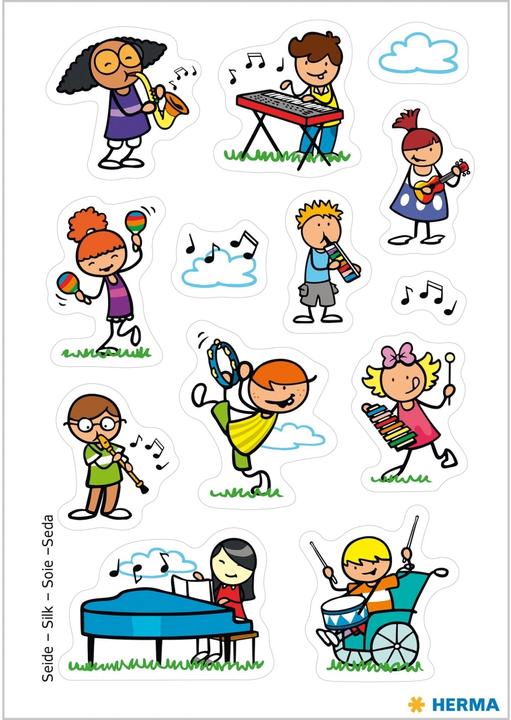 Image du produit HERMA Sticker Musique (13 Autocollants)