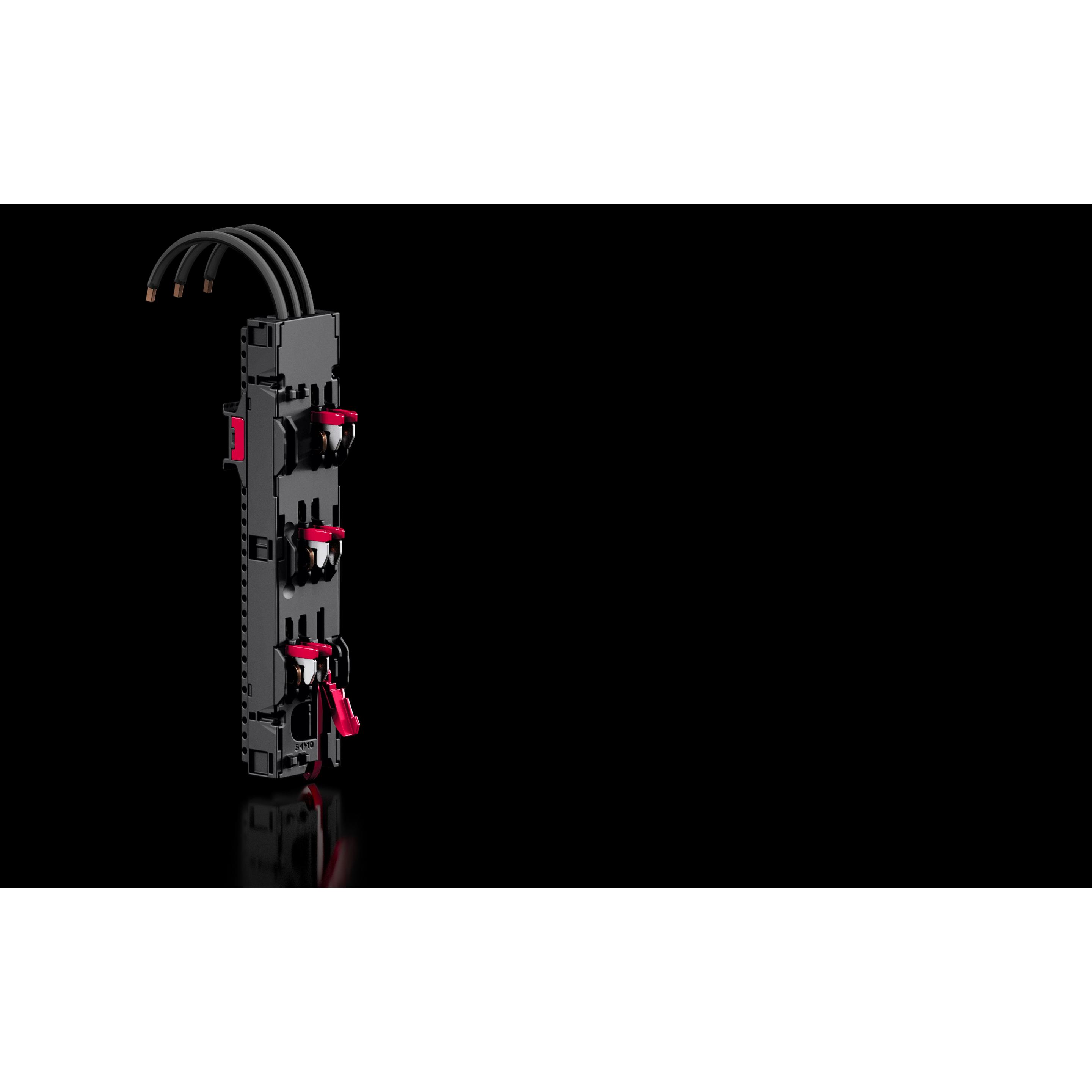 Rittal Geräteadapter 32 A AWG RX 9360730 10 3-polig B:45 mm 1=4 (Case), Accessori di elettronica + Alloggiamento