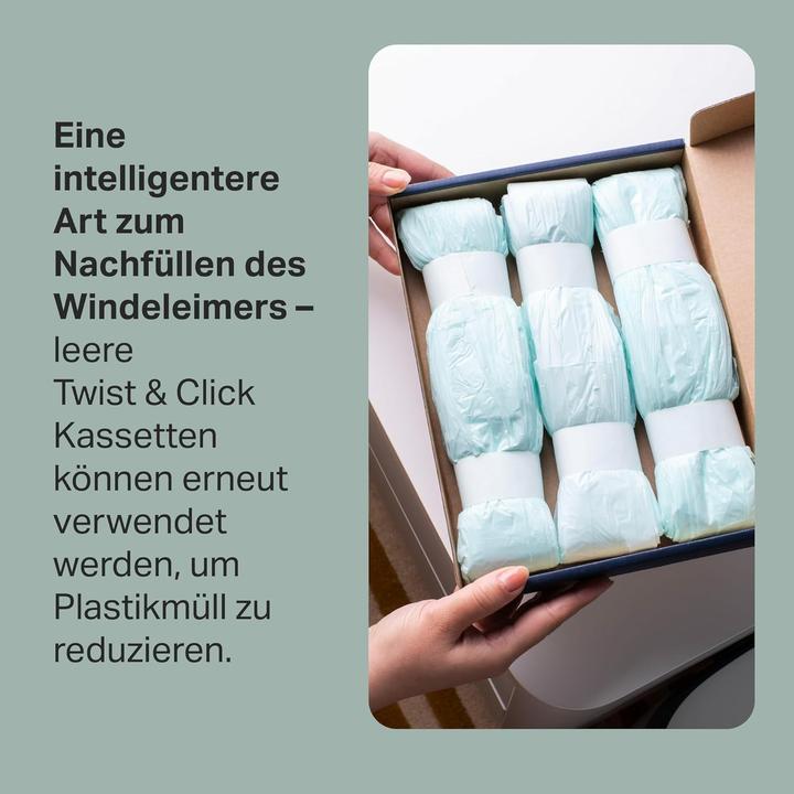 Immagine prodotto Tommee Tippee Twist & Click Windeleimer-Nachfüllpack (6er Set)