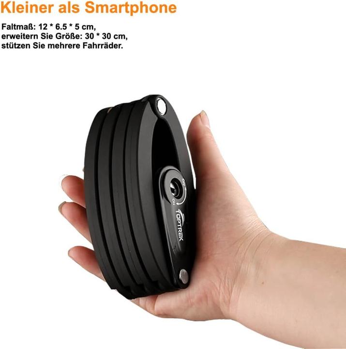 Image du produit Toptrek Faltschloss mit Halterung (85 cm)