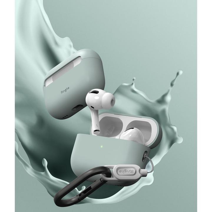 Produktbild Ringke Silicone Apple Airpods Pro 1 / 2 Seafoam (Kopfhörer Tasche)