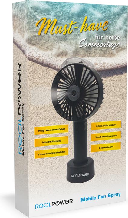 Produktbild RealPower Mobile Fan Spray