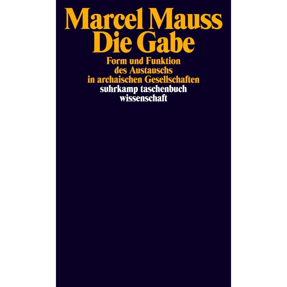 Die Gabe, Fachbücher von Marcel Mauss