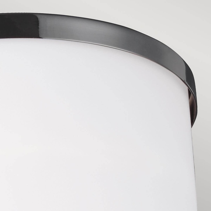 Actual product image Elstead Lighting Prospect Park wall light E27 satin nickel, chrome (E27)