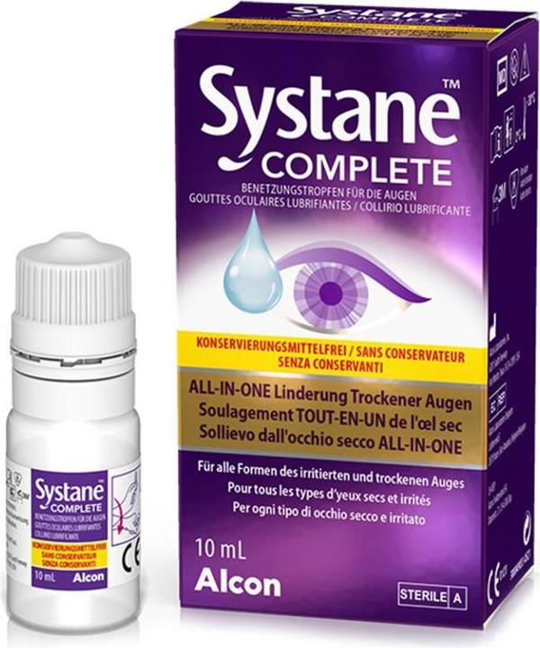 Produktbild Systane Complete Benetzungstropfen (10 ml, Complete ohne Konservierungsmittel 10 ml)