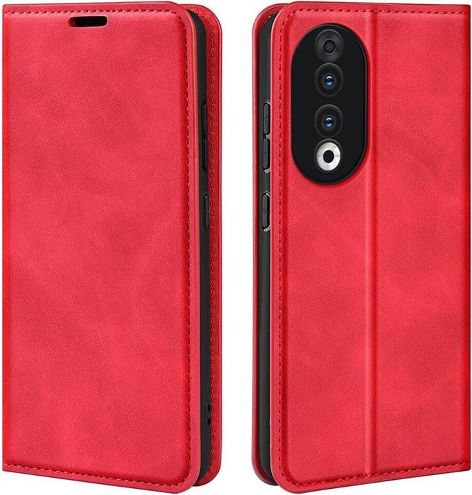 Productafbeelding Cover-Discount Honor 90 - Stand Flip Case Cover rood (Eer 90)