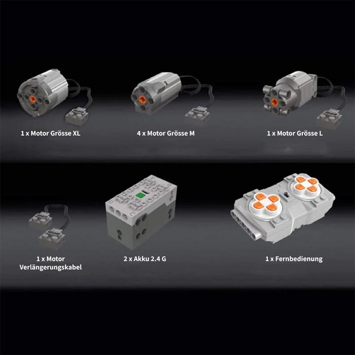 Produktbild Mould King Raupenbagger (inkl. Fernbedienung) - Klemmbausteine