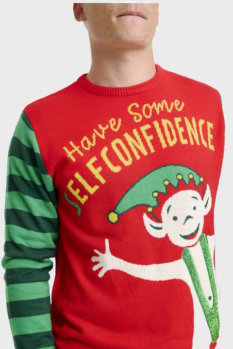 Produktbild Jule-Sweaters - Elf confidence christmas sweater (L, M)