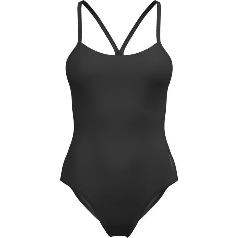 Speedo, Damen, Badeanzug, Colorblock Racerback 1 Pc, Schwarz, (L)
