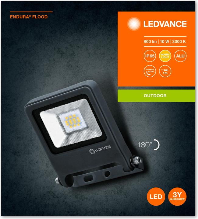 Immagine prodotto Ledvance Endura Flood (800 lm, IP65)