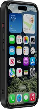 Actual product image Valenta Back Cover Magsafe Frost Iphone 16 Schwarz, Grundfarbe (Apple iPhone 16)