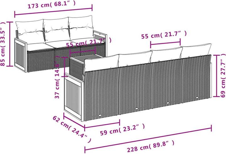 Produktbild vidaXL Celia