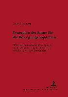 Produktbild Synergien der Sinne für die Bewegungsregulation (Deutsch, Alfred O. Effenberg, 2004)