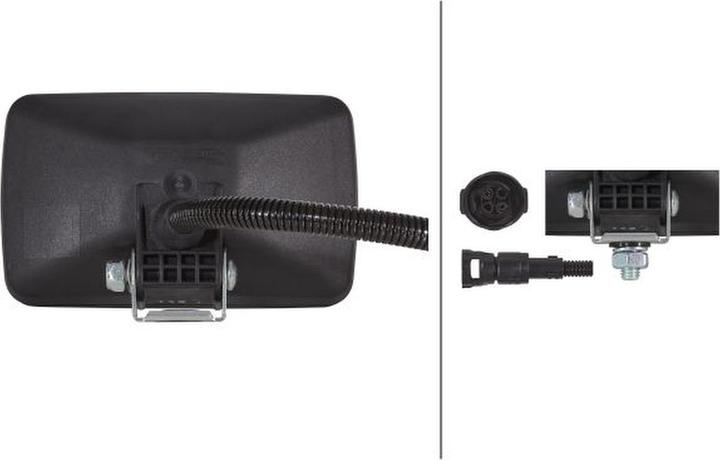 Produktbild Hella Arbeitsscheinwerfer Halogen für DAF