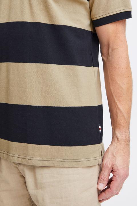 Image du produit FQ1924 FQPeter stripe polo w badge 21900639 (XL)