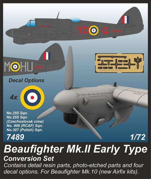 CMK Beaufighter Mk.II Early Type Conversion set