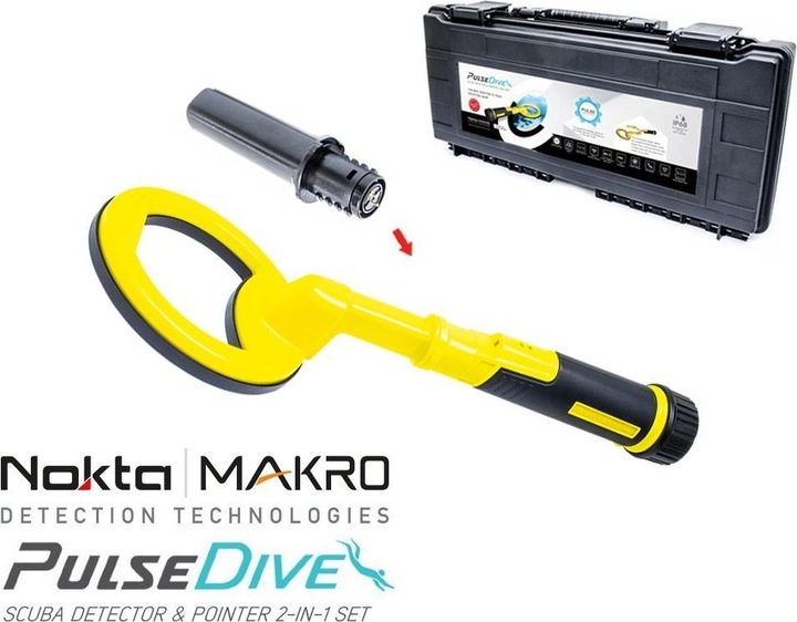 Nokta | PulseDive Geel metaaldetector pinpointer