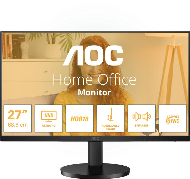 Produktbild AOC Monitor U27B3AF (3840 x 2160 Pixel, 27")