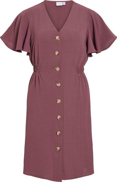 Vila VIGABSEN Kurzärmeliges Minikleid