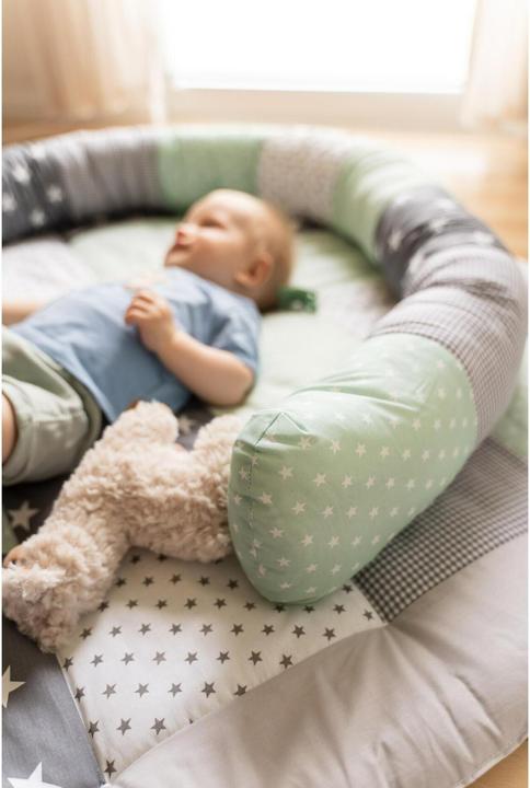 Actual product image Ullenboom Nest snake mint gray 300 cm