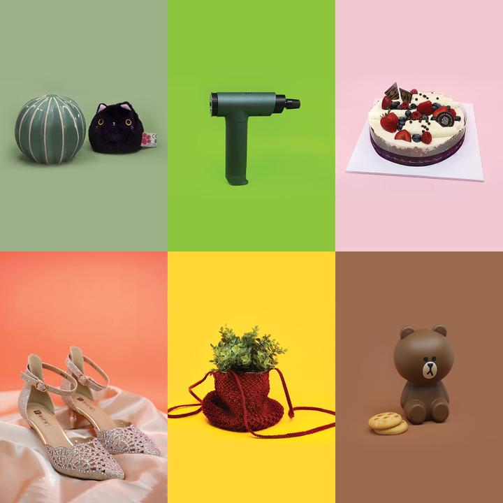 Immagine prodotto Orangemonkie Set di sfondi B colorati per Foldio 2plus (73.50 cm)