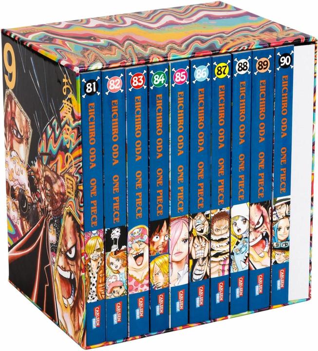 One Piece Sammelschuber 9: Whole Cake Island (inklusive Band 81-90) (Eiichiro Oda, German)