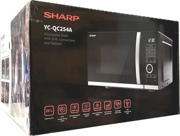 Actual product image Sharp Microwave hot air QC254A (CH plug, 25 l)