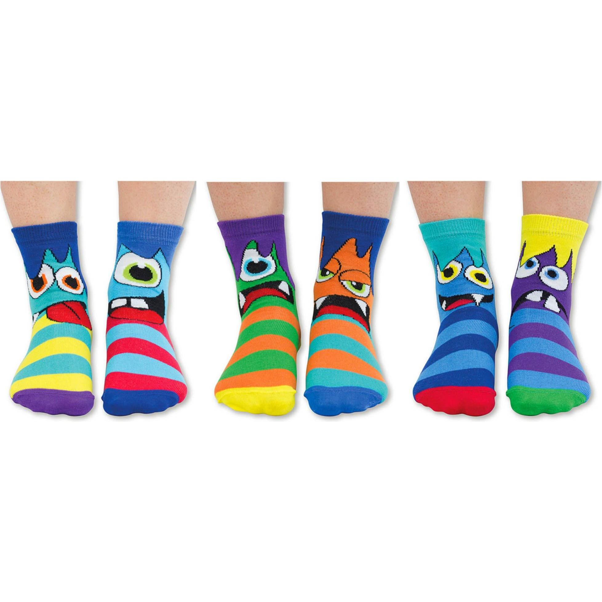 United Oddsocks, Jungen, Socken, Kids, Mehrfarbig, (3er Pack, 27 - 30)