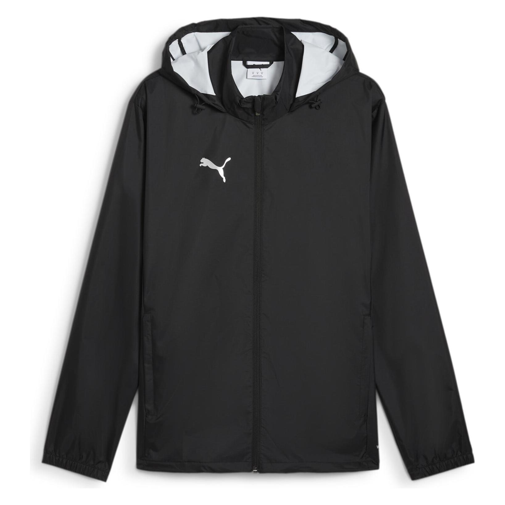 Puma, Mannen, Hardloopjack, TeamADDITIONS Trainingsjack Voor Alle Weersomstandigheden (M), Zwart, M